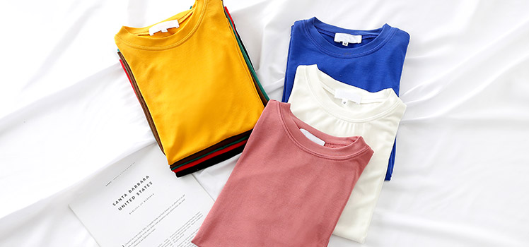 罗湖夏季T恤衫定做要选对材质